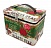 Гранд Саквояж кожаный на молнии Розы набор подарочный из Италии: Ла Суисса шок конфеты 400 гр., 2 кружки подарочные    27х20х20 см.